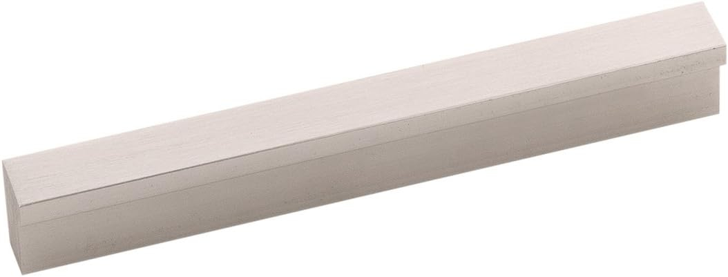 Brushed Nickel Modern Finger Cabinet Drawer Pull