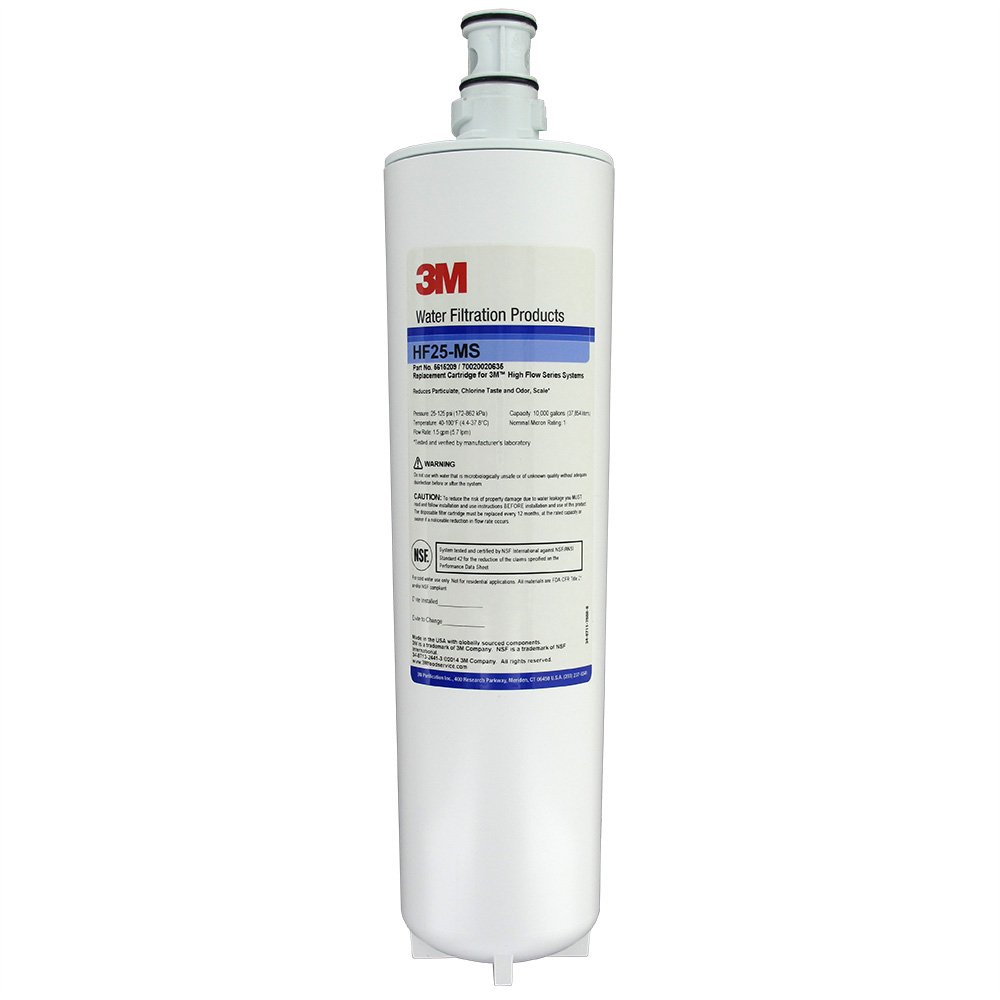 3M Cuno Replacement Cartridge for Brew125-Ms Water Filtration System, 56152-09 5615209 Model# HF25MS