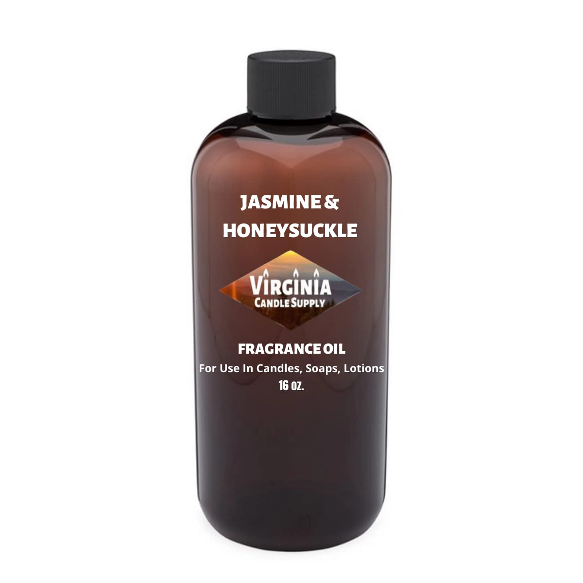Jasmine Honeysuckle Fragrance Oil (Our Version of The Brand Name) (16 oz Bottle) for Candle Making, Soap Making, Tart Making, Room Sprays, Lotions, Car Fresheners, Slime, Bath Bombs, Warmers………