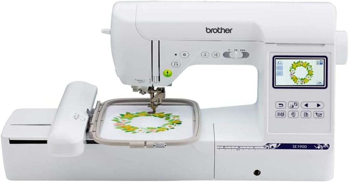 Brother SE1900 Computerized Sewing and Embroidery Machine with 240 Built-in Designs