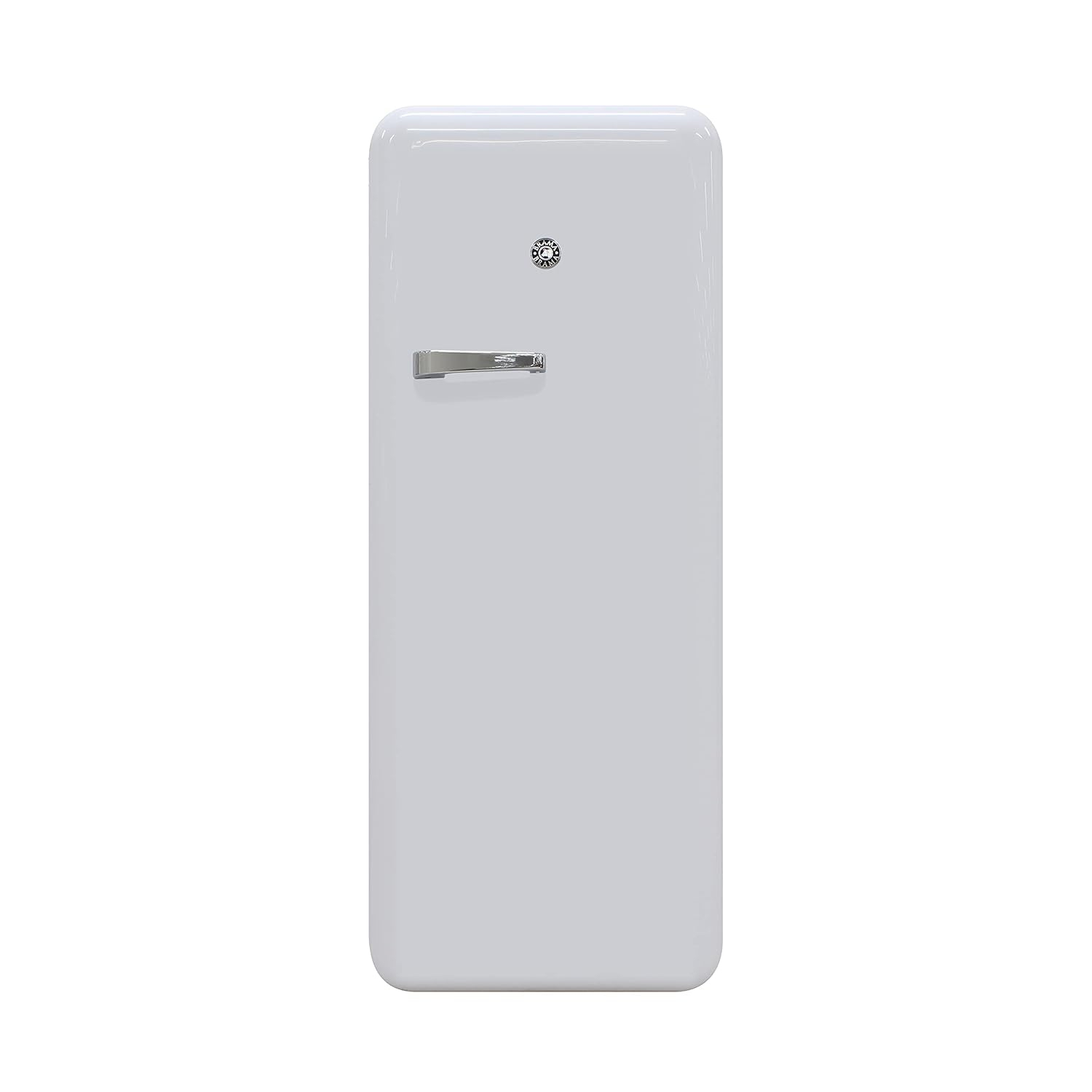 Brama 9.9-cu ft Counter-Depth Top-Freezer Refrigerator ( White )