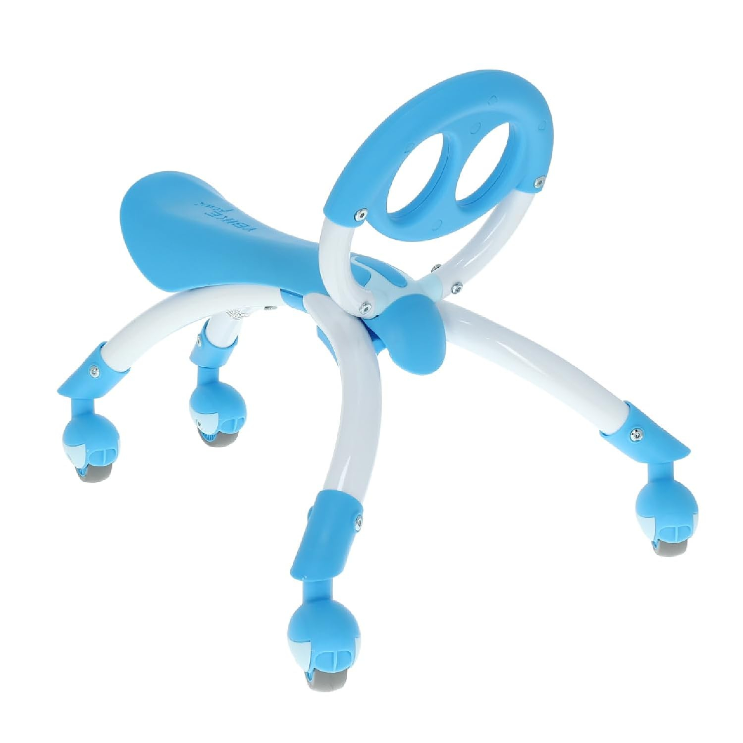 YBike Pewi Juguete para Montar a Pie, desde Andador hasta Paseo en Bicicleta para Niños Pequeños de 9 Meses a 3 Años, Azul