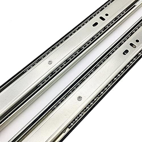 5 Pairs of 14 Inch Full Extension Drawer Slides Mount Ball Bearing Sliding