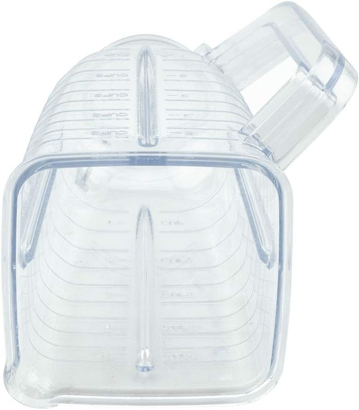 5-Cup Plastic Blender Jar with Lid Compatible with Oster Blenders Replacement Part 089, New & Improved
