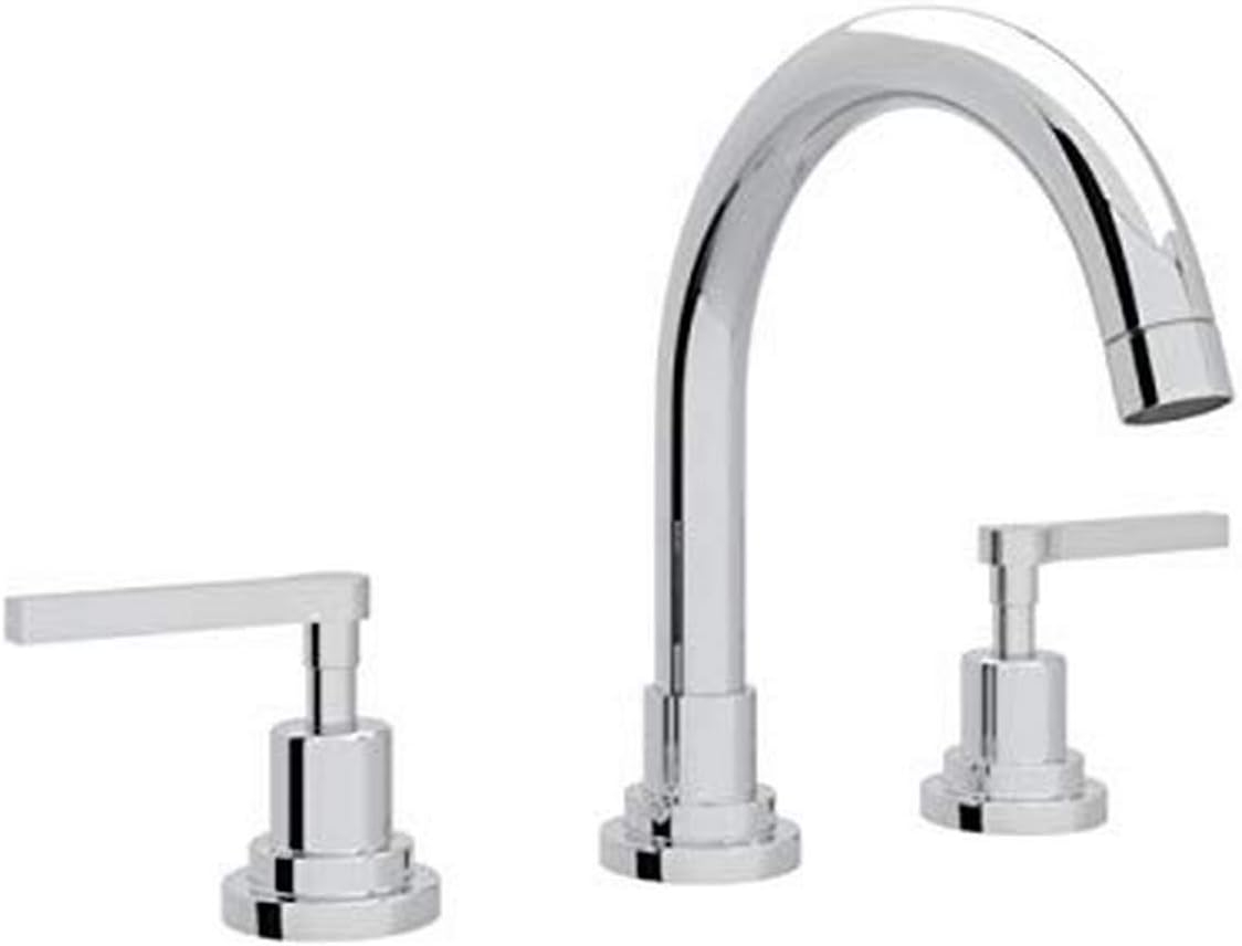 Lombardia Widespread Lavatory Faucet With C-Spout