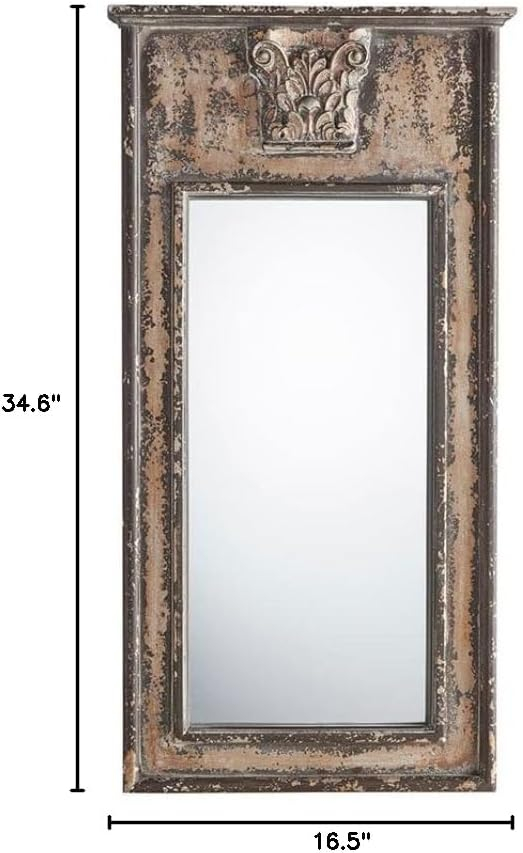 Creative Brands CMR776 Distressed Wood Mirror