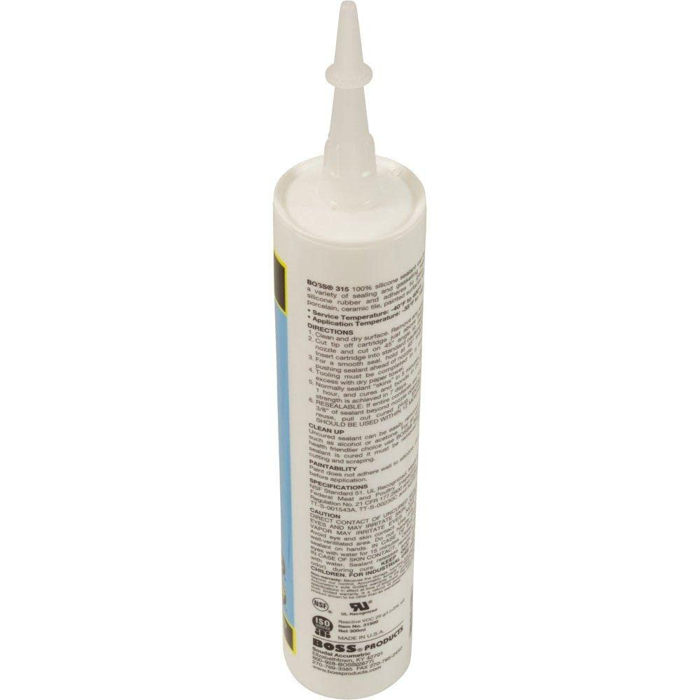 BOSS INDUSTRAIL GRADE SILICONE 310 CLEAR