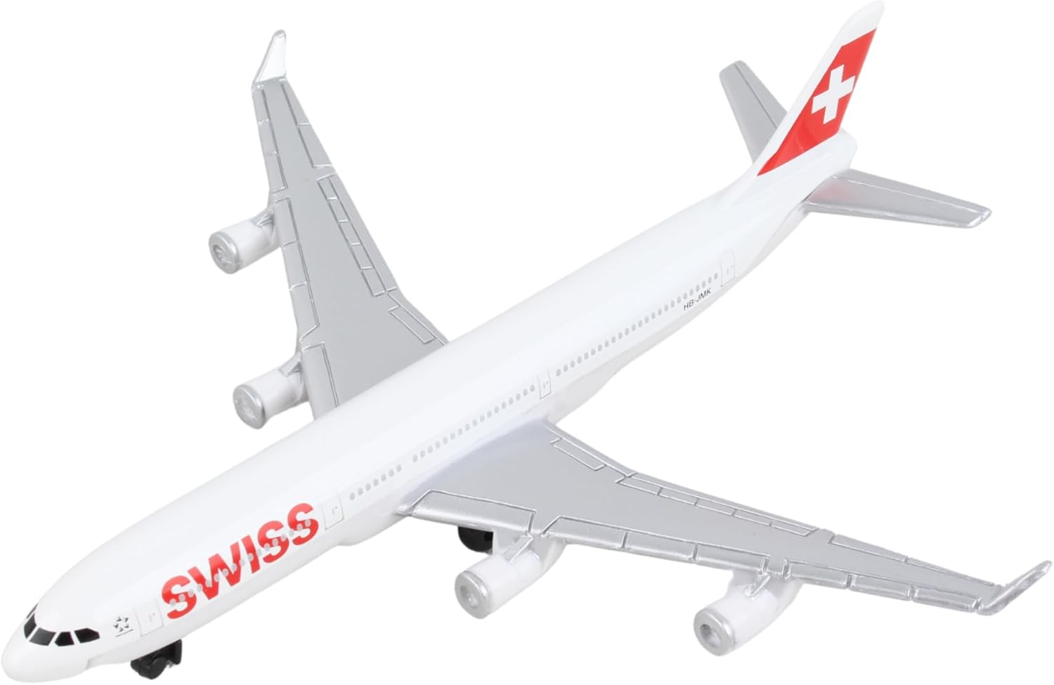 Swiss International Airliner Toy Airplane Diecast with Plastic Parts
