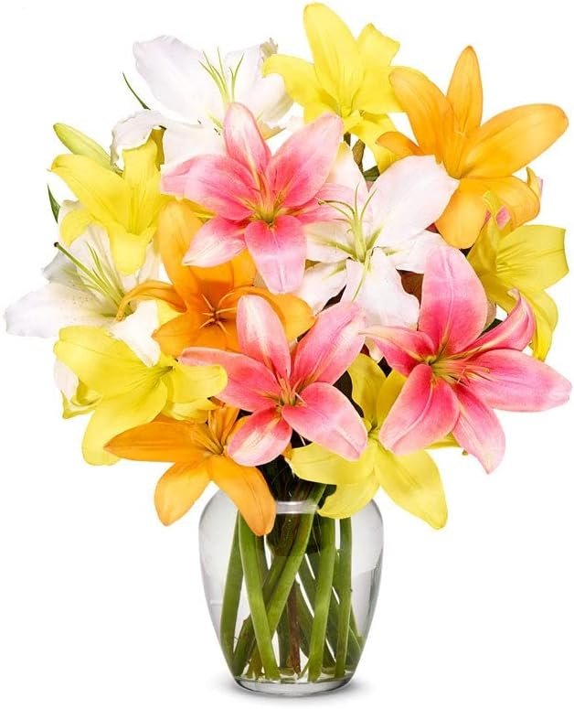 From You Flowers - Stunning Lily Bouquet for Birthday, Anniversary, Get Well, Congratulations, Thank You, All Occasions
