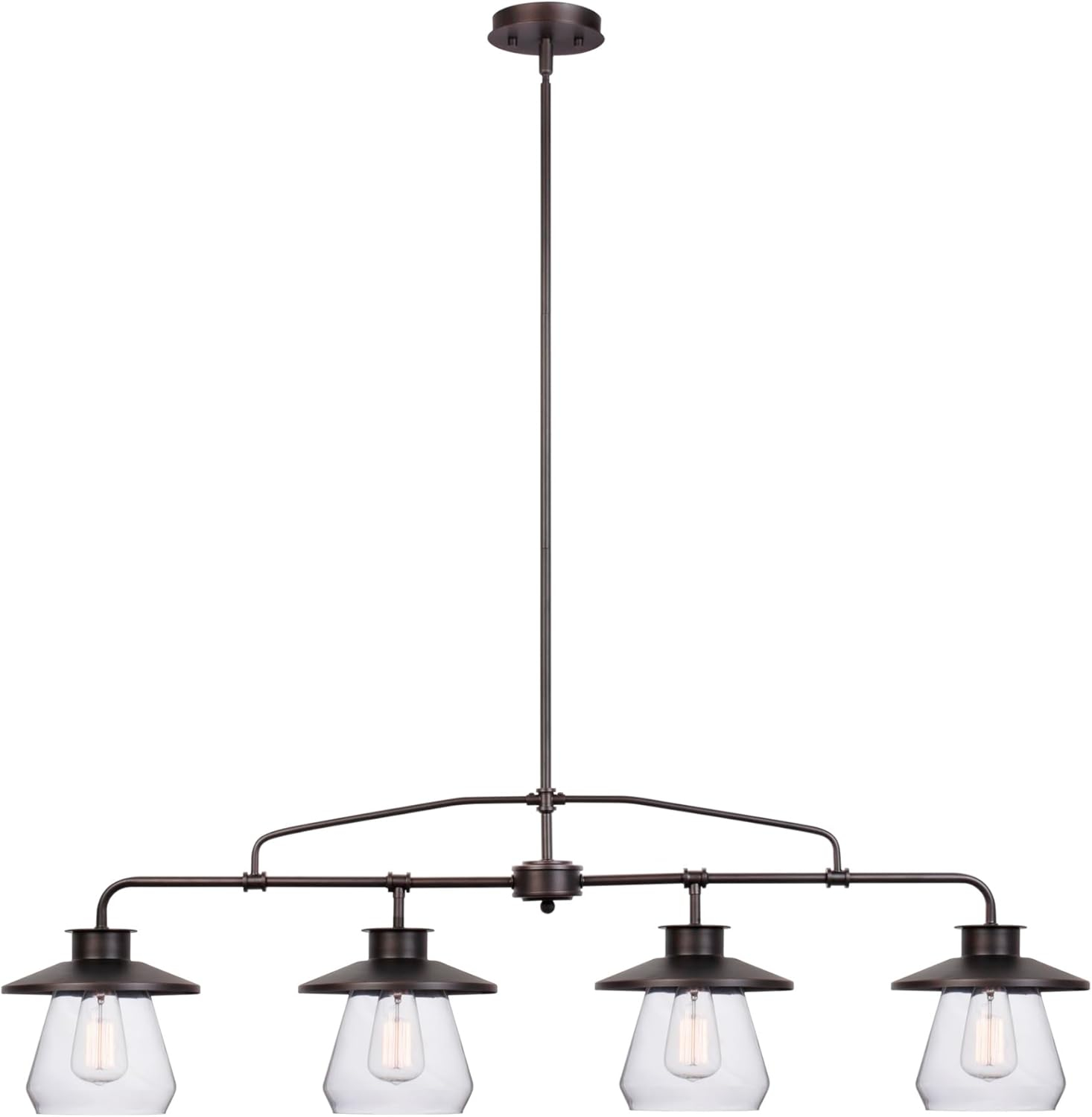 Nate 4-Light Oil Rubbed Bronze Pendant