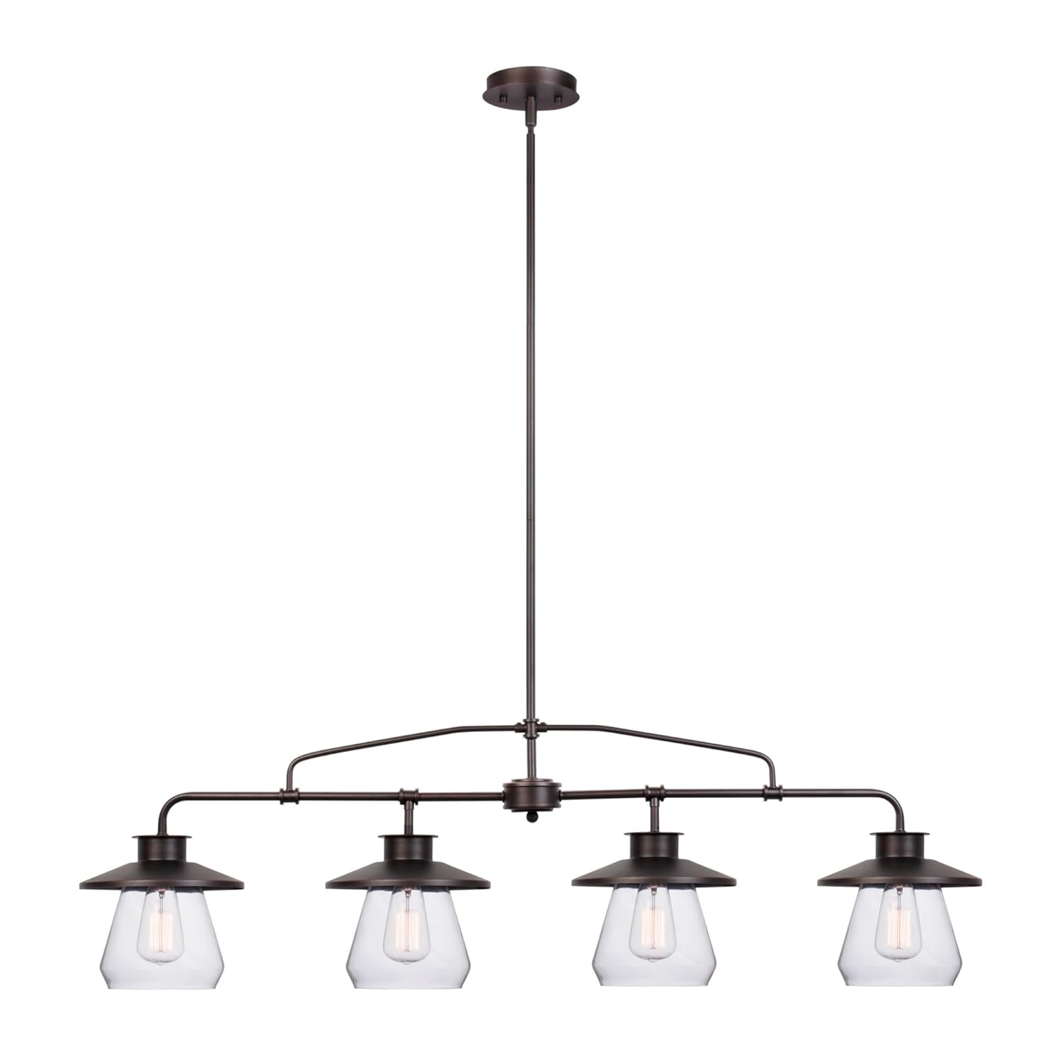 Nate 4-Light Oil Rubbed Bronze Pendant