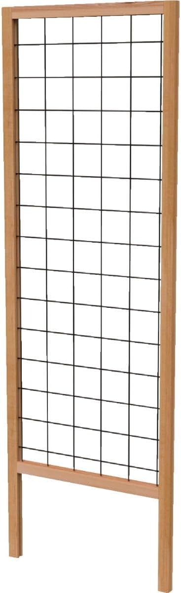 Panacea 24.25” x 72” Tan Cedar Rectangle Trellis