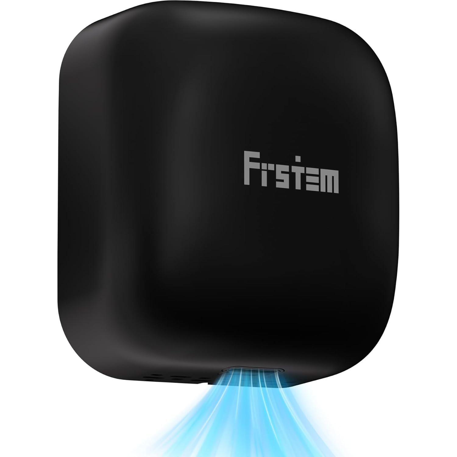 Frstem 1400W Commercial Hand Dryers, Automatic High Speed Hand Dryer Machine With Auto-Infrared Sensor&Smart Temp Control, Air Wiper Compact Hand Dryer For Home, Bathrooms, Restaurants, Hotels, Black