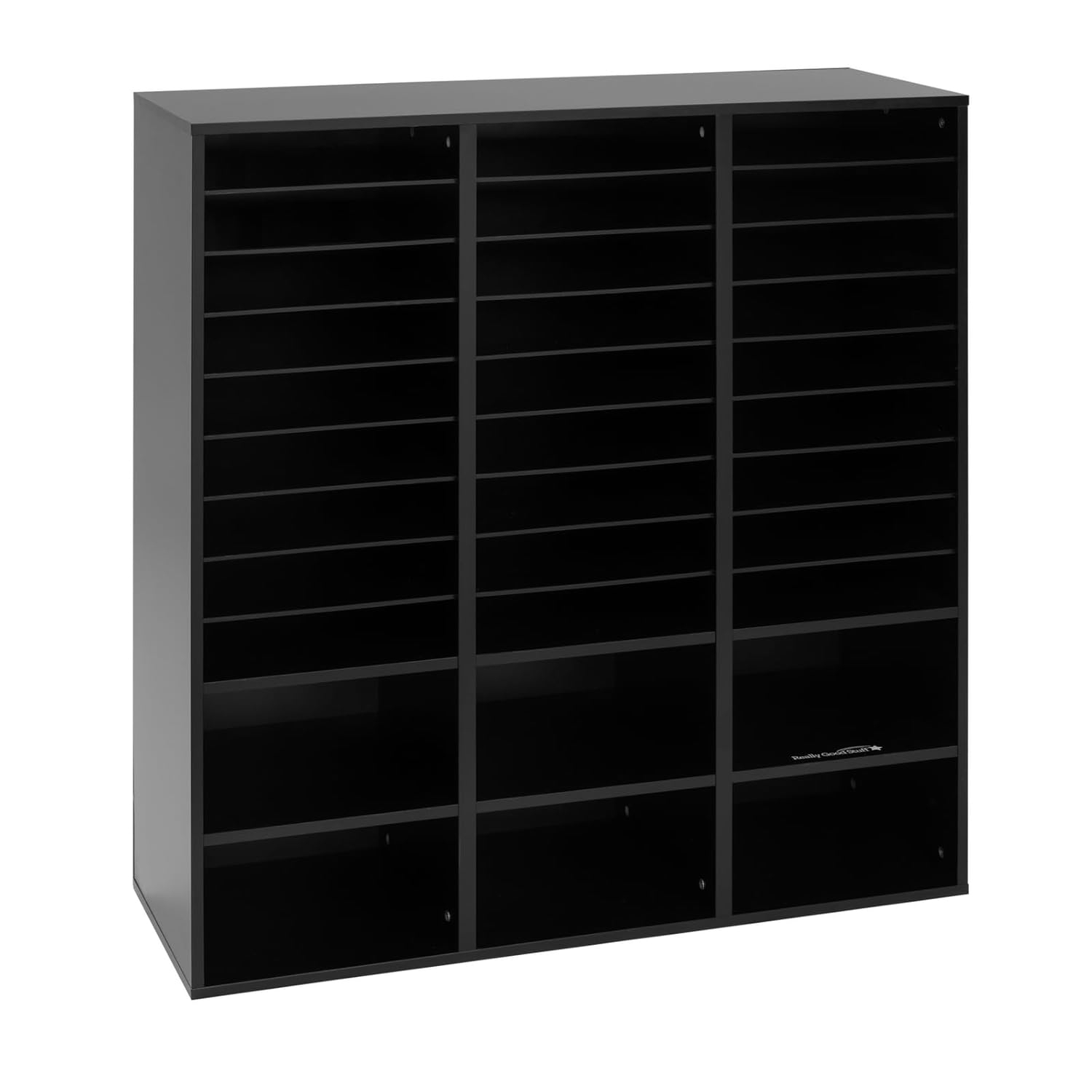27-Slot Mail And Supplies Center With 6 Cubbies