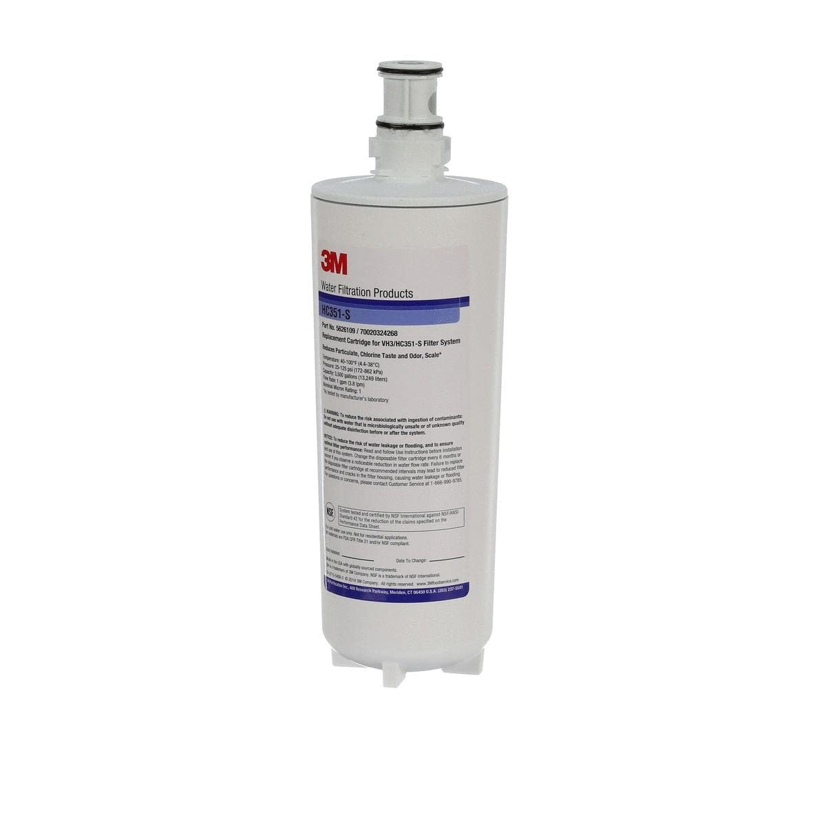 3M HC351-S Office Coffee Water Filtration Replacement Cartridge