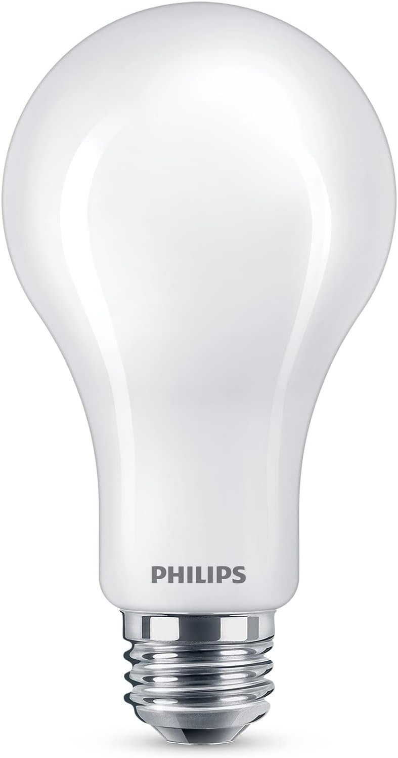 Philips Ultra Definition LED 100-Watt A21 Light Bulb, Frosted Soft White, Dimmable, E26 Medium Base (2-Pack)