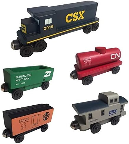 Whittle Shortline Railroad CSX Railway GP-38 Diesel 5pc. Set Manufacturer