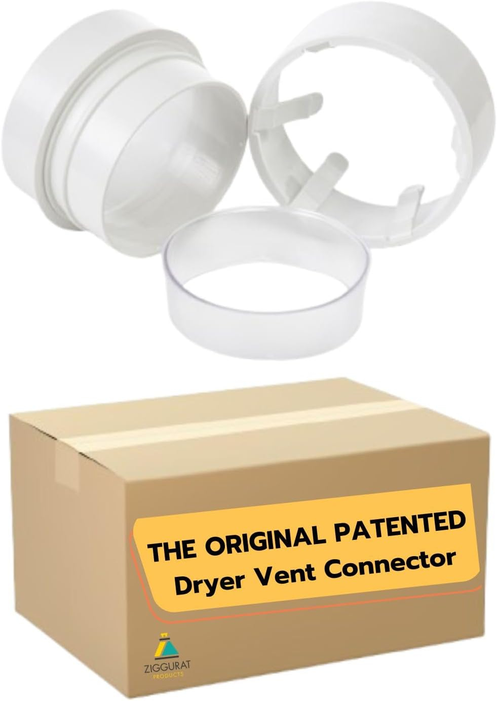 STV-S Dryer Duct Connector - DIY Easy Dryer Vent Hookup Kit - by