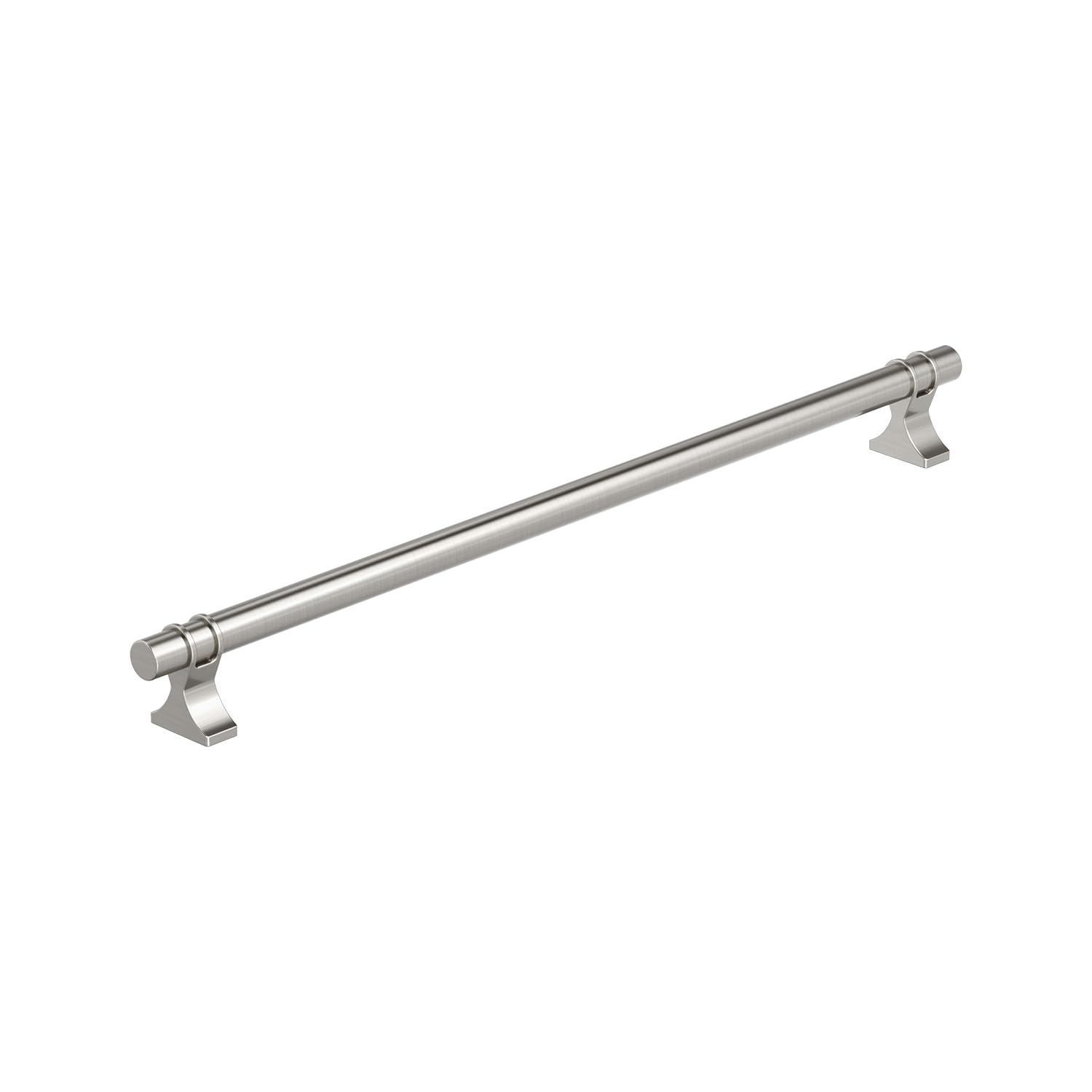Amerock Davenport 12-5/8 inch (320mm) Center-to-Center Satin Nickel Cabinet Pull