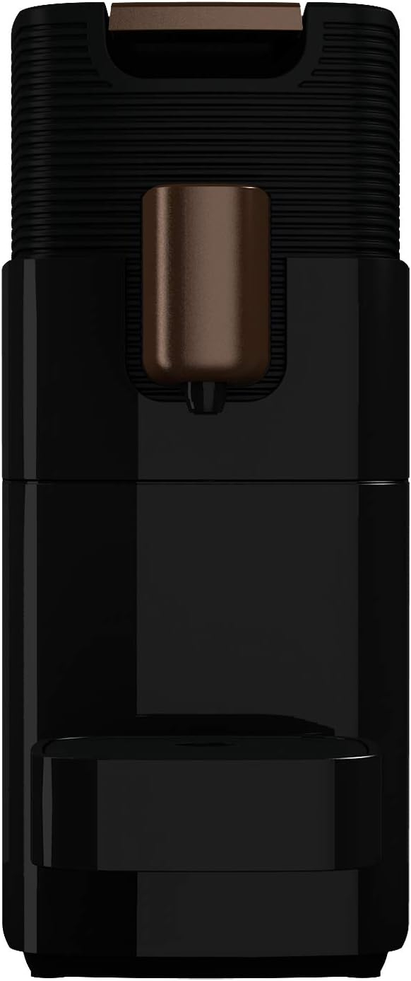 K-fee® ONE Single Serve Coffee and Espresso Machine (Black/Copper) | Starbucks® Verismo* Compatible