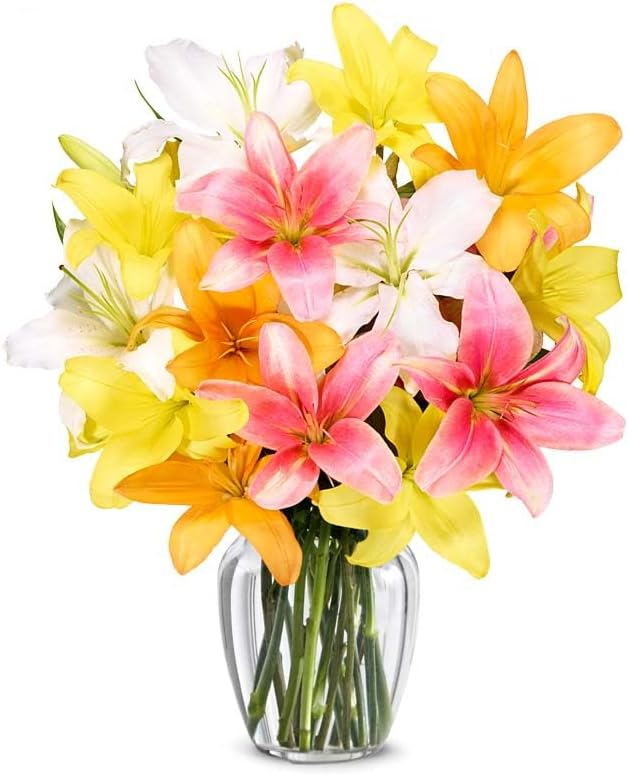 From You Flowers - Stunning Lily Bouquet for Birthday, Anniversary, Get Well, Congratulations, Thank You, All Occasions