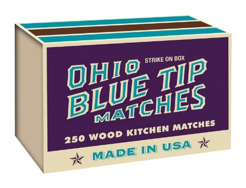 Diamond Ohio Blue Tip Matches, 250-Ct Box
