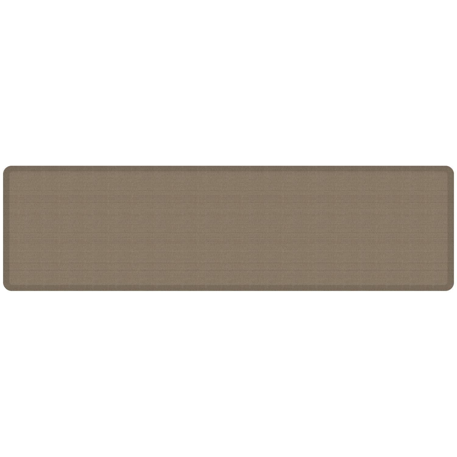 Grasscloth Pecan Foam Anti-Fatigue Floor Mat, 48" x 20"