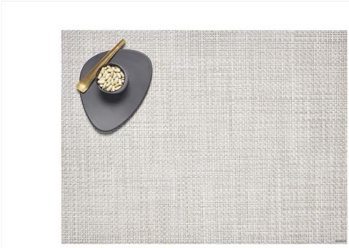 Chilewich Natural Vinyl Placemats 19 in. L X 14 in. W