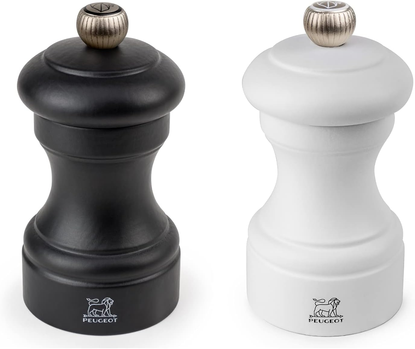 Peugeot | Bistro Duo, Wood, Black/White, 10 cm - 4 in
