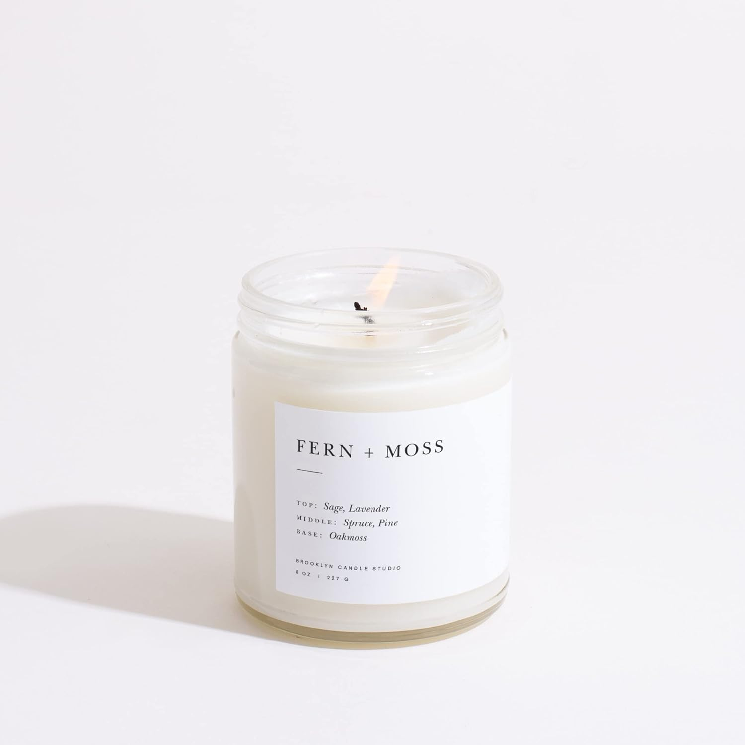 Gold Lavender Scented Soy Candle with Brushed Lid