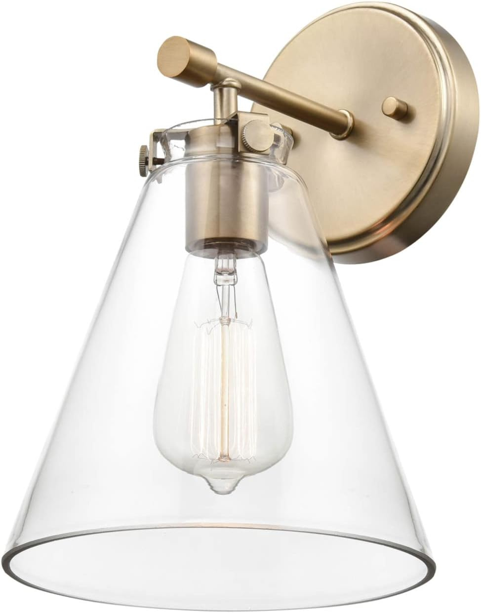 Millennium Lighting  Aliza 1 Light Wall Sconce Modern Gold Gold Matte