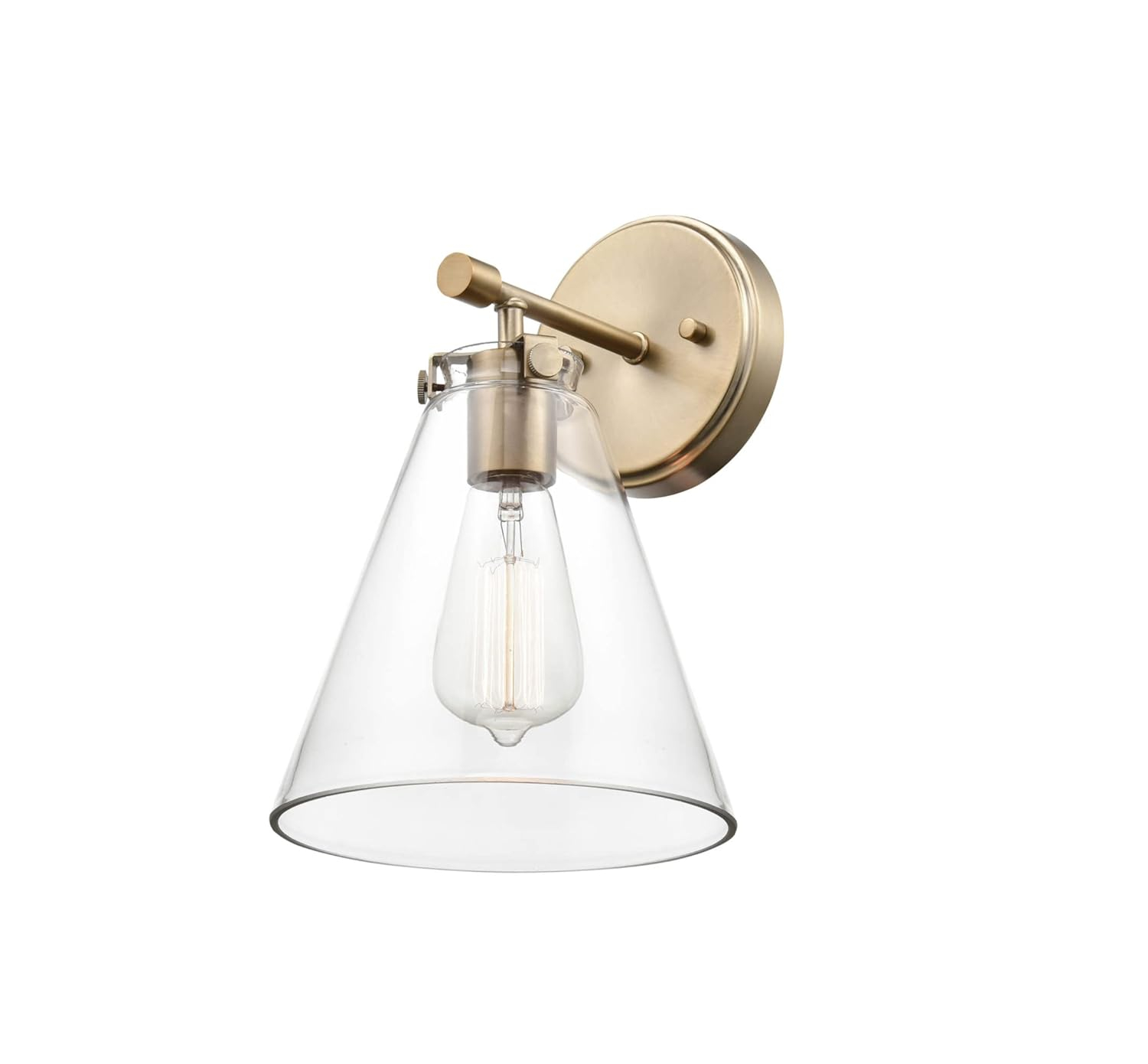 Millennium Lighting  Aliza 1 Light Wall Sconce Modern Gold Gold Matte