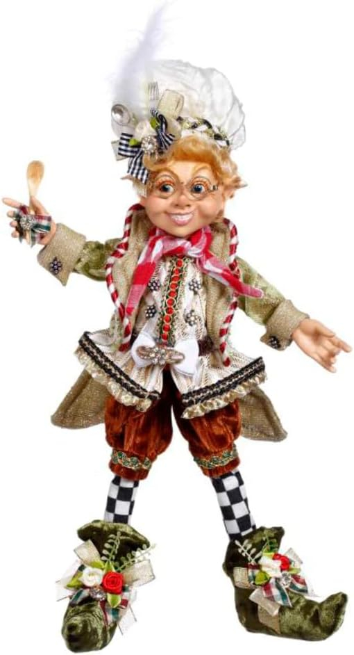 Mark Roberts Spring 2024 Maestro of The Kitchen Elfin Figurine, Small - 13"