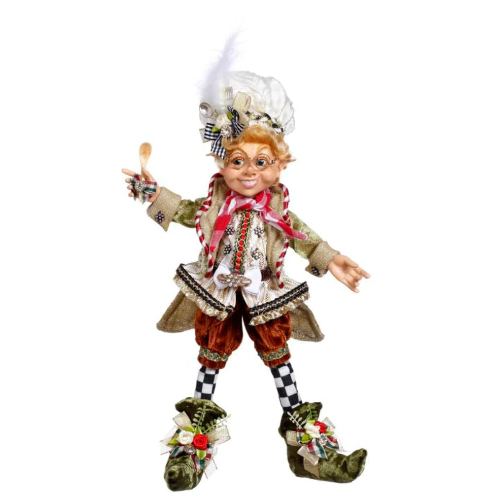 Mark Roberts Spring 2024 Maestro of The Kitchen Elfin Figurine, Small - 13"