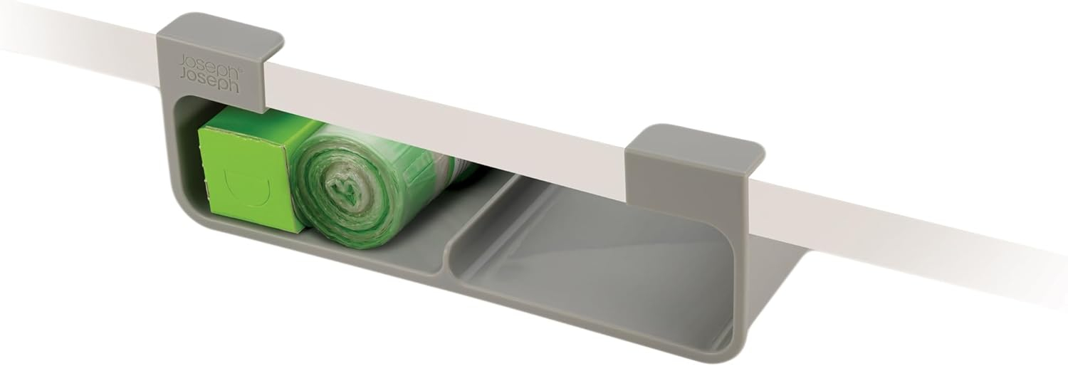 Joseph Joseph CupboardStore Plastic Wrap, Foil and Bag Cabinet Organizer - Gray