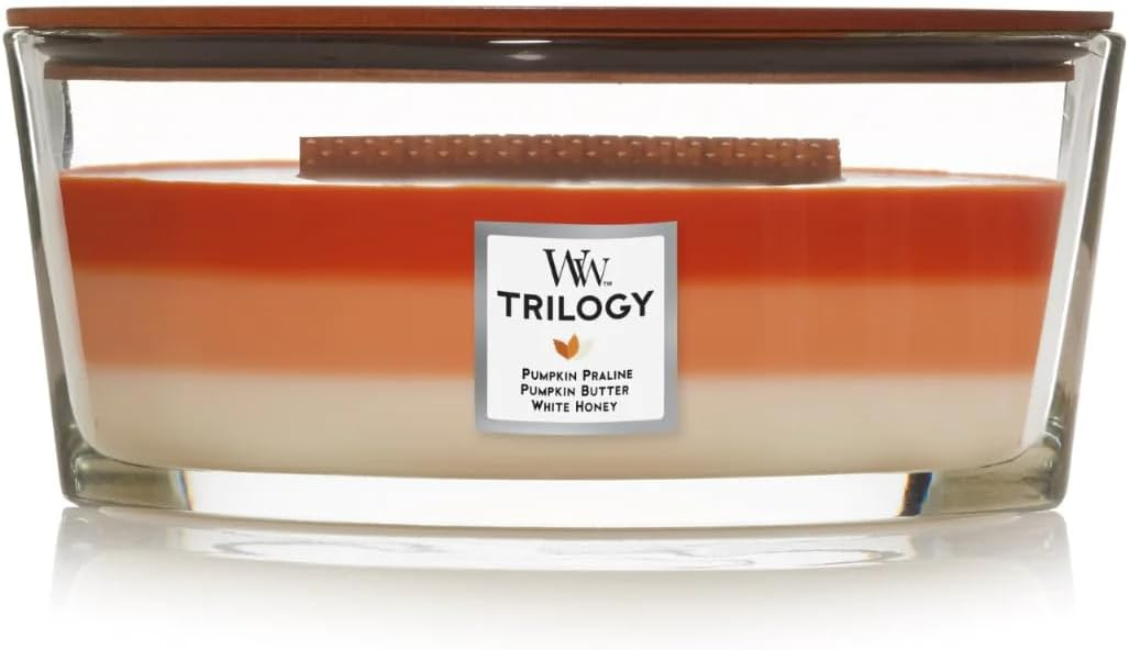 WoodWick Pumpkin Gourmand- Ellipse candle