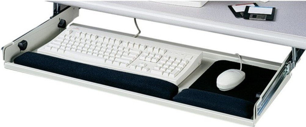 Mead-Hatcher 22030 Adjustable Steel Keyboard Drawer