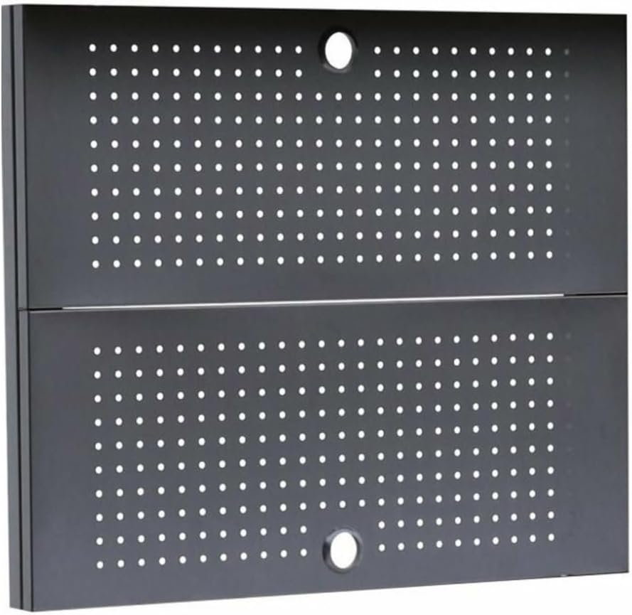 Montezuma Metal Pegboard Back Wall (with Posts) for Garage Organization Cabinets