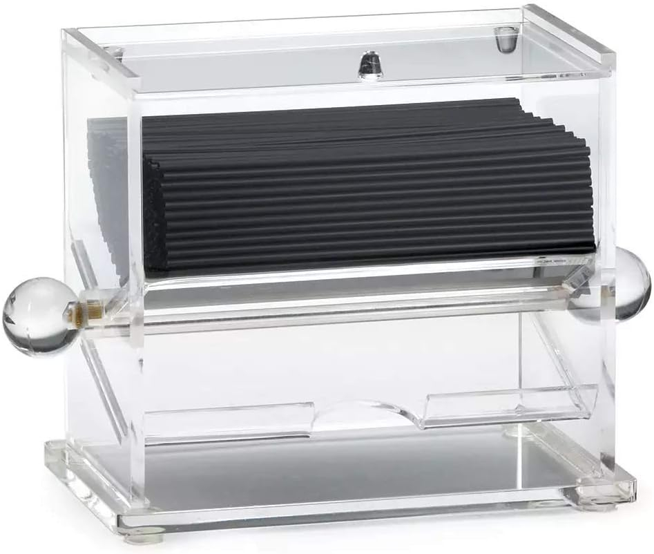 Clear Acrylic Countertop Stir Stick Dispenser