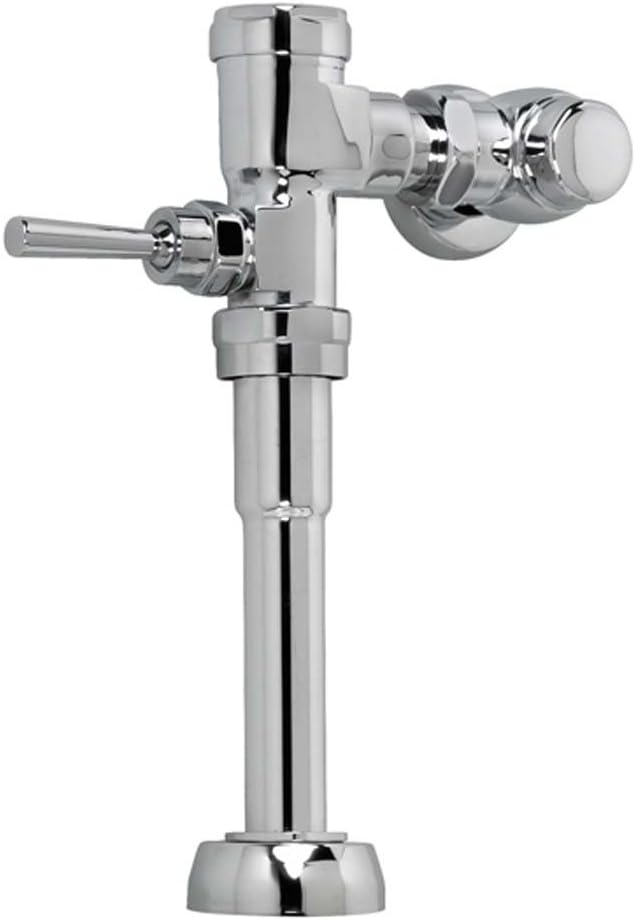 American Standard Manual Piston-Type Urinal Flush Valve for 1-1/4" Top Spud 1.0 GPF in Polished Chrome