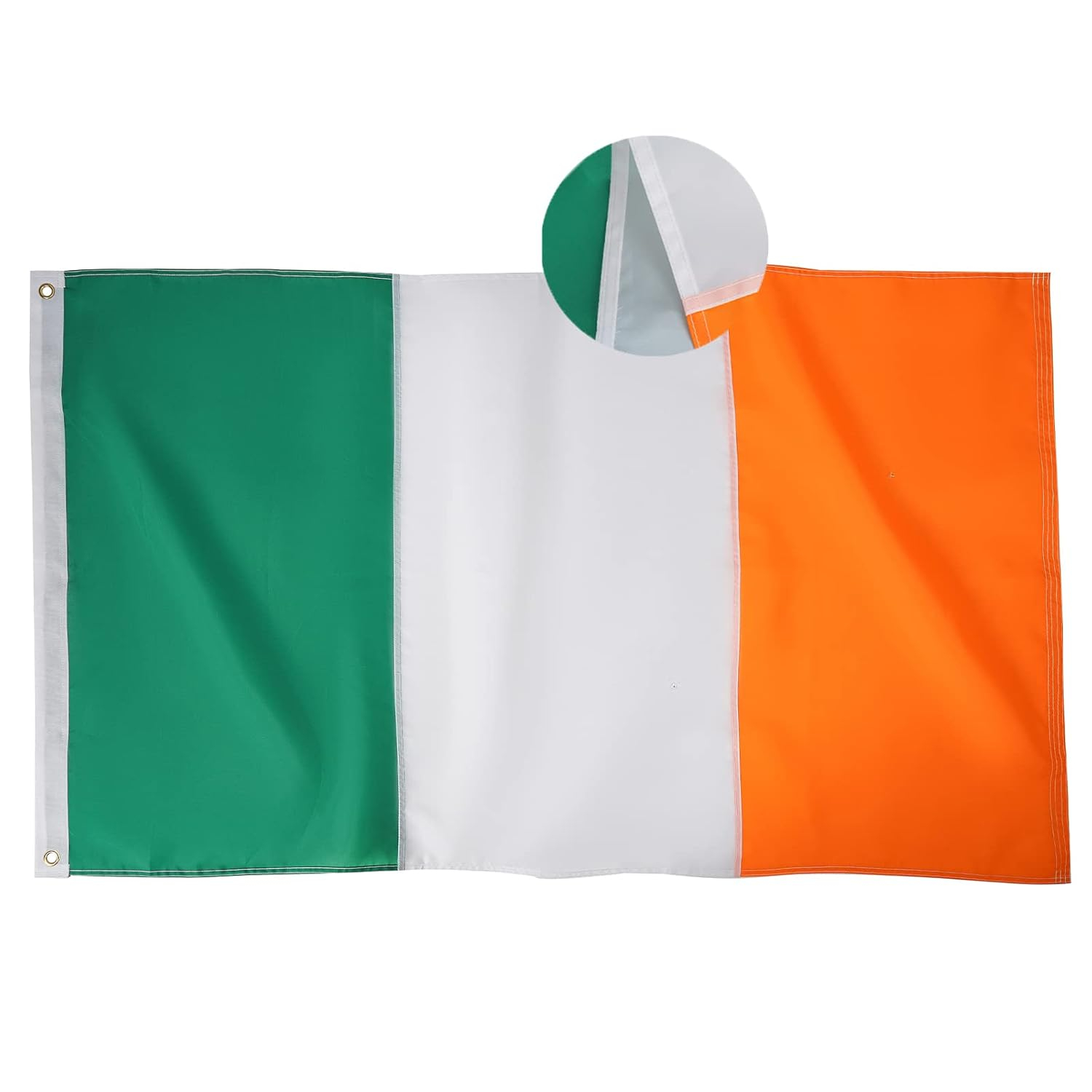 3x5 Country of Ireland Irish Knitted Nylon Flag 3'x5' Banner Brass Grommets