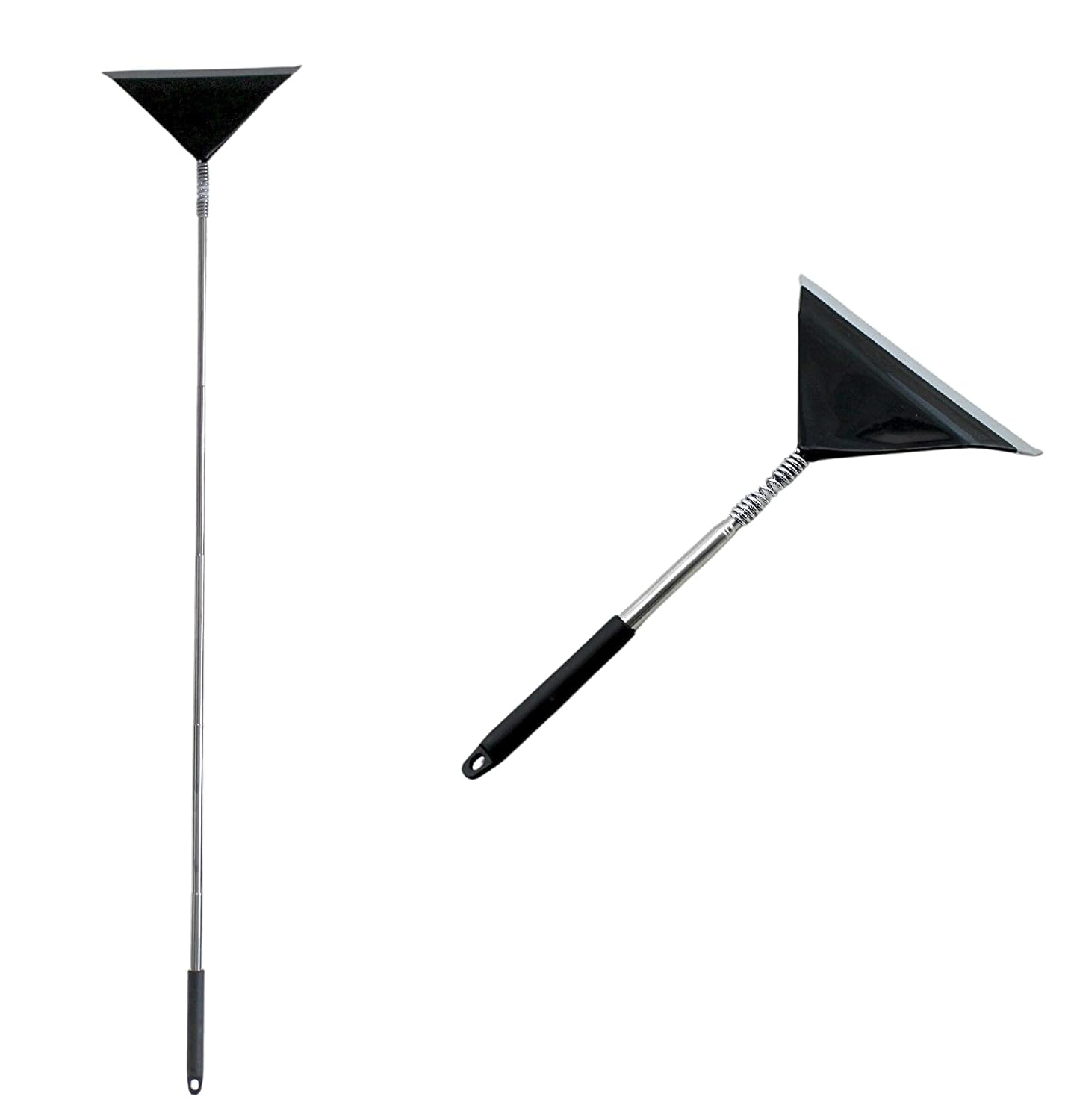 Extendable Stainless Steel and Rubber Squeegee with Telescopic Handle