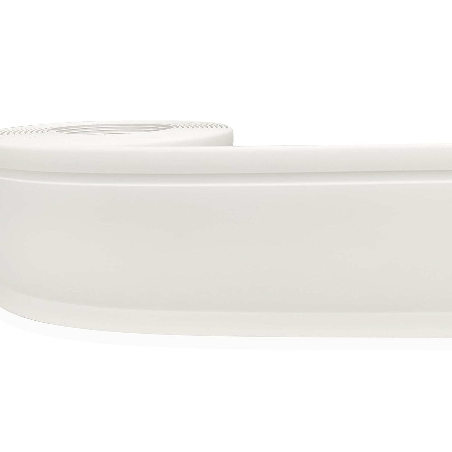 Proflex White Vinyl Wall Base 2-1/2 Inch X 20 Ft - Super Strong Peel and Stick Adhesive Back - Flexible Self Stick Floor Trim - Easy Install With Toe