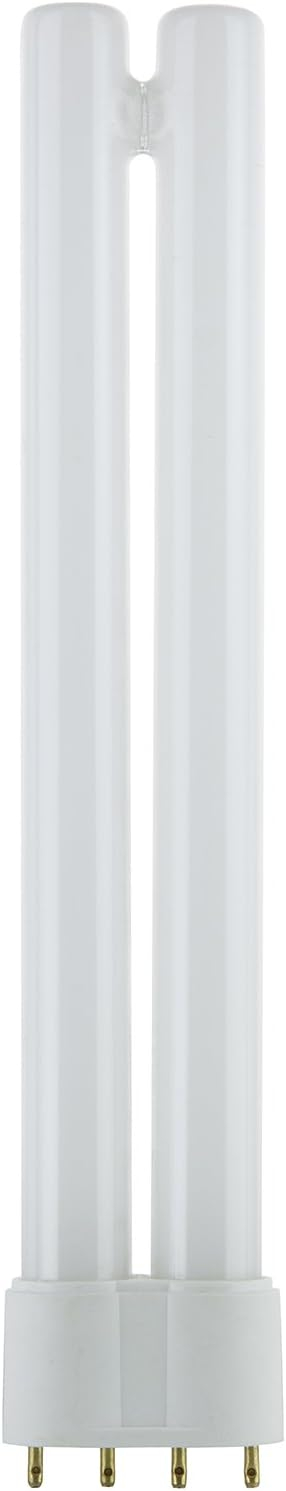 White Energy Star 18W CFL Twin Tube Light Bulb