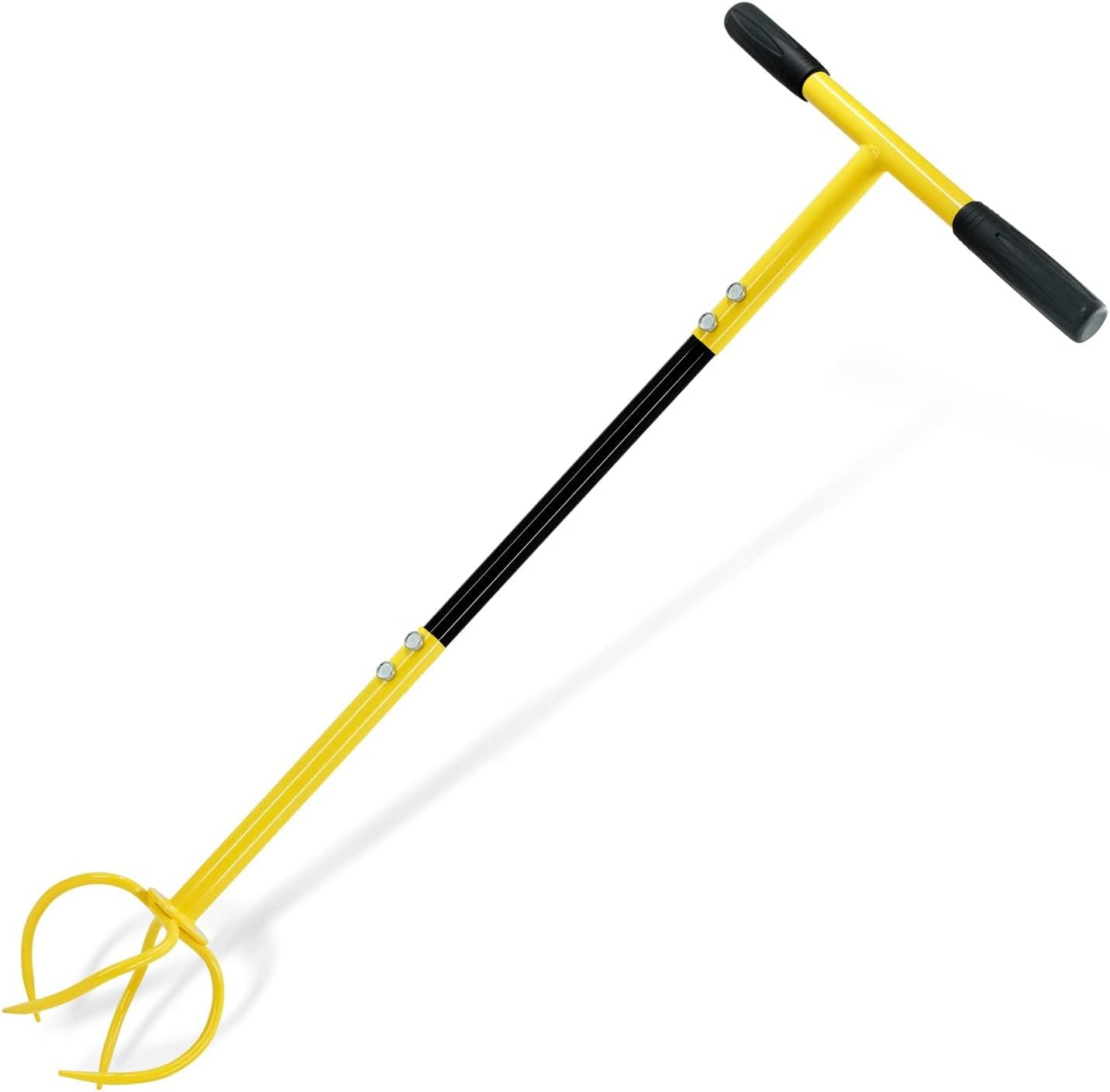 Manual Twist Tiller, Efficient Tiller for Gardening, Efficient Soil Cultivation, Garden Bed Tiller, Premium Handheld Garden Tool