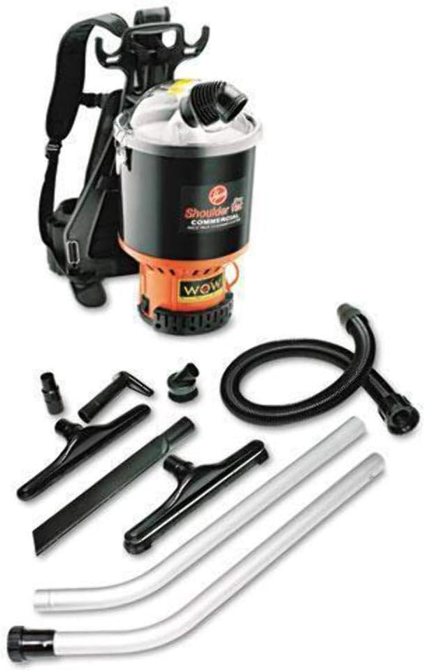 Hoover Commercial Lightweight Backpack 12" Vacuum Cleaner, C2401