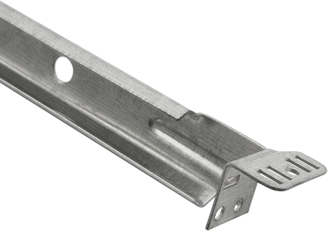 Drawer Slide Center Mount Mono Rail 3/4 Extension Adjustable Length Cadmium Finish (10 Pack)
