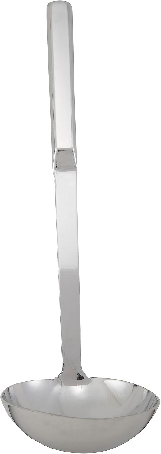Winco Stainless Steel Deep Ladle, 4-Ounce