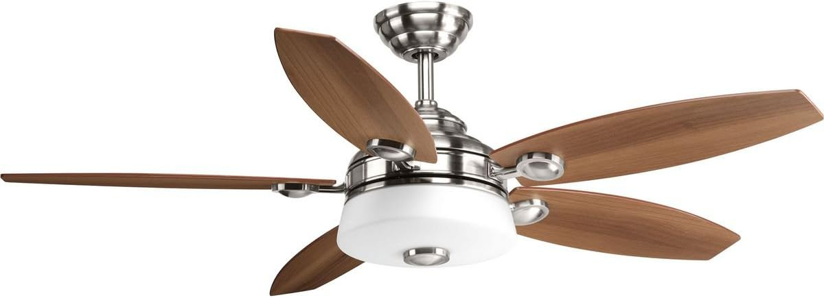 Graceful Collection 54" 5 Blade Fan w/ LED Light
