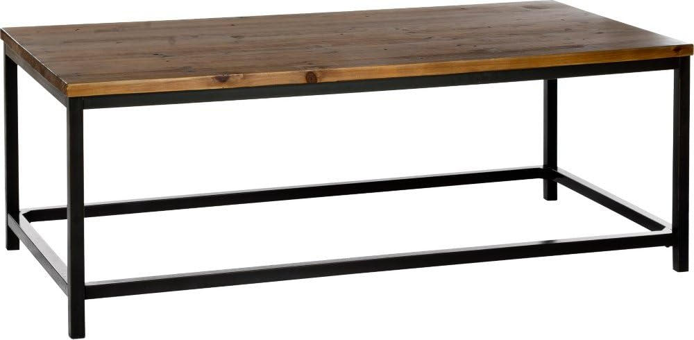 Alec Coffee Table - Brown Pine - Safavieh